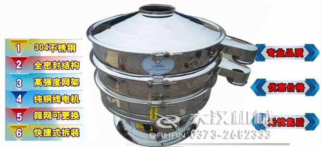 醫藥旋振篩分機 醫藥旋振篩分機